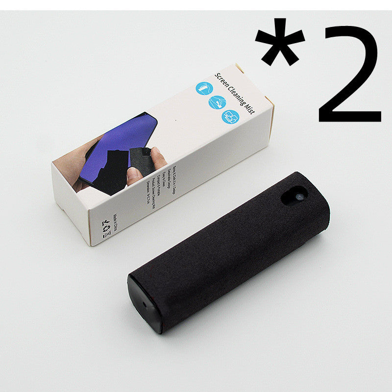 2-in-1 Portable Screen Cleaner Spray & Wipe