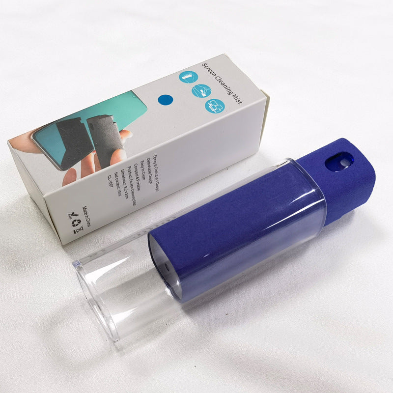 2-in-1 Portable Screen Cleaner Spray & Wipe