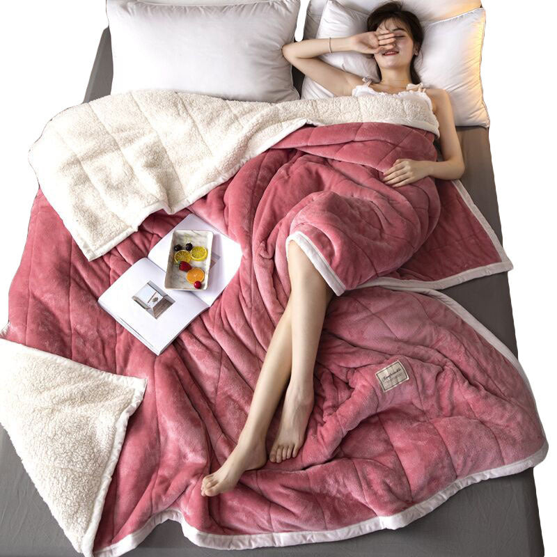 Thick Warm Fleece Blanket
