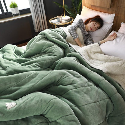 Thick Warm Fleece Blanket