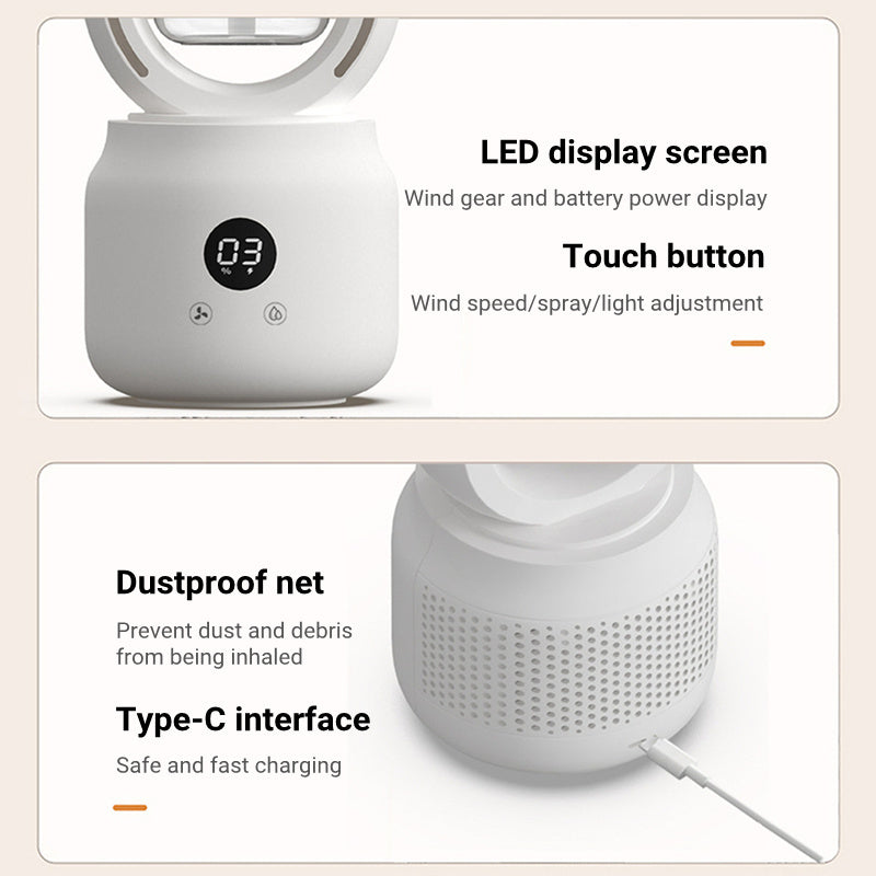 Portable Mist Cooling Fan