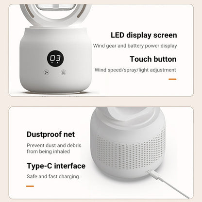 Portable Mist Cooling Fan